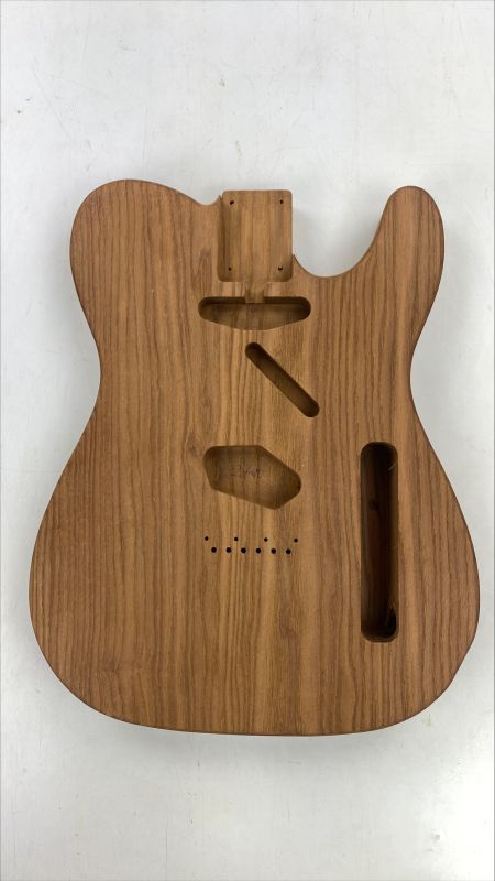 Body European Ash, 1-pc., Choco, Tele, Unique Piece #081